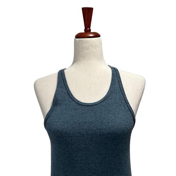 Allbirds Women's Sleeveless Maxi Dress Size Small "The Ribbed Dress" Blue (15) - Picture 5 of 12